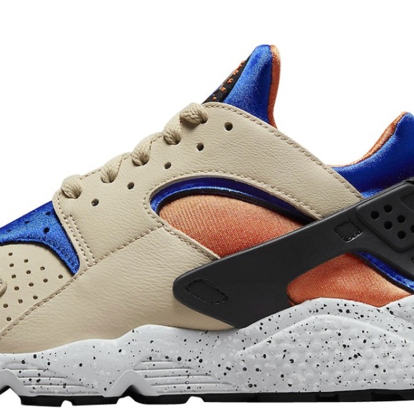 NIKE AIR HUARACHE MOWABB RATTAN HYPER ROYAL ORANGE Men’s 8.5 or Women’s 10 - Picture 3 of 7